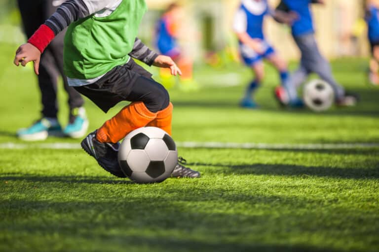 Dad, I want to be a soccer player